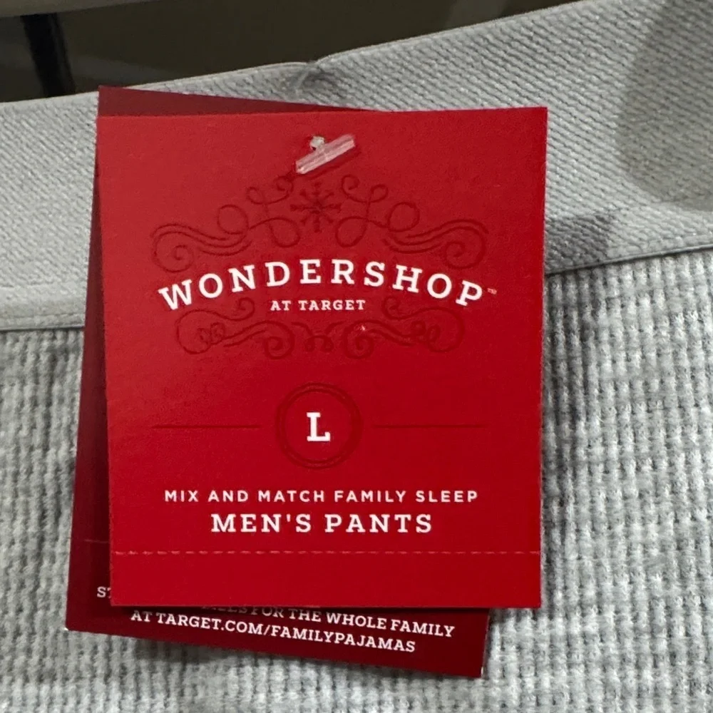 2PCS Softest Joggers! Wondershop Men’s Large Gray Pants